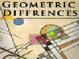 Jouer à Geometric differences spot the differences