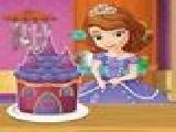 Jouer à Sofia cooking princess cake