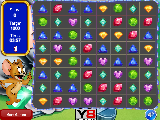 Jouer à Tom and jerry jewel match