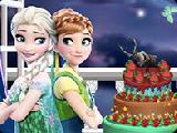 Jouer à Frozen-monster high cake decor
