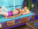 Jouer à Rapunzel tanning solarium