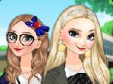 Jouer à Frozen sisters college life