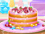 Jouer à Lemon raspberry cake