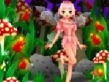 Jouer à Mushroom fairy dress up