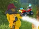 Jouer à Lego forest fire-fighting team