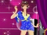 Jouer à Sparkling dance girl dress up