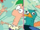 Jouer à Phineas and ferb find the differences