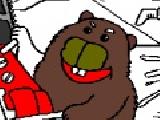 Jouer à Coloring: beavers on the prowl