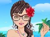 Jouer à Beach girl make up game
