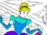 Jouer à Disney princess cinderella coloring