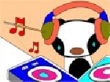 Jouer à Music panda coloring
