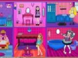 Jouer à Ever after high doll house decoration