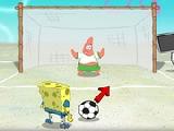 Jouer à Spongebob soccer shootout