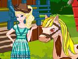 Jouer à Elsa at horse farm