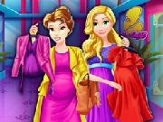 Jouer à Pregnant Princesses Mall Shopping
