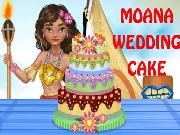 Jouer à Moana Wedding Cake
