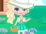 Jouer à Baby elsa easter egg hunt