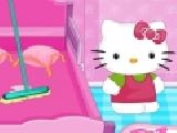 Jouer à Hello kitty house cleaning and makeover