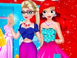 Jouer à Elsa and ariel club party