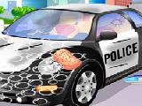 Jouer à Police car wash