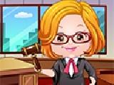 Jouer à Baby hazel lawyer dress-up