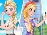 Jouer à Elsa and rapunzel snapchat rivals