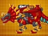 Jouer à Steel dino toy mechanic triceratops