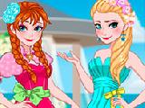 Jouer à Elsa and anna bridemaids dresses