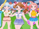 Jouer à Cheerleader dress up game