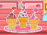 Jouer à Ice cream cone cupcakes candy