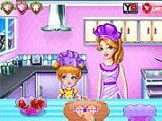 Jouer à         Little Chef Cooking with Mommy