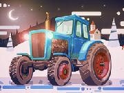 Jouer à Christmas Tractor Racing