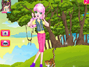 Jouer à         Lina Eco-warrior Dress Up