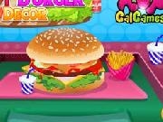 Jouer à Tasty Burger DÃ©cor