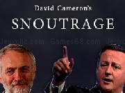Jouer à David Cameron&#39;s Snoutrage