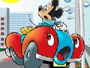 Jouer à Mickey Car Puzzle