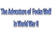 Jouer à TheAdventureofFockeWolfinWorldWar II