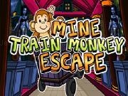 Jouer à Mine Train Monkey Escape