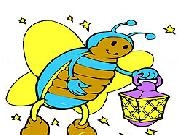 Jouer à Blue Bee Coloring Game