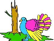 Jouer à Alone turkey Coloring Game