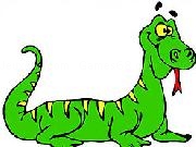 Jouer à Green Crocodile Coloring Game
