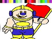 Jouer à Astronaut in Space Coloring Game