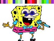 Jouer à Singer Spongebob Coloring Game