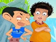 Jouer à Sam with Mr.Bean Dress Up Game