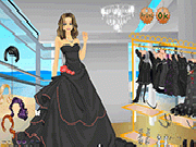Jouer à Lady in Black Dressup