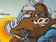 Jouer à Cow&#39;s Jetpack Adventures