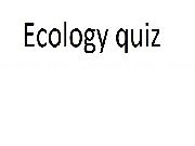 Jouer à Ecology Quiz