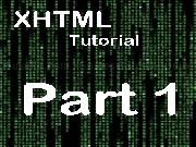 Jouer à XHTML Tutorial: The basics