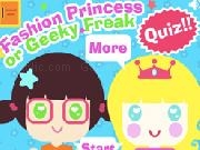 Jouer à Princess or Geek Quiz.