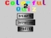 Jouer à Colorful Quiz 2